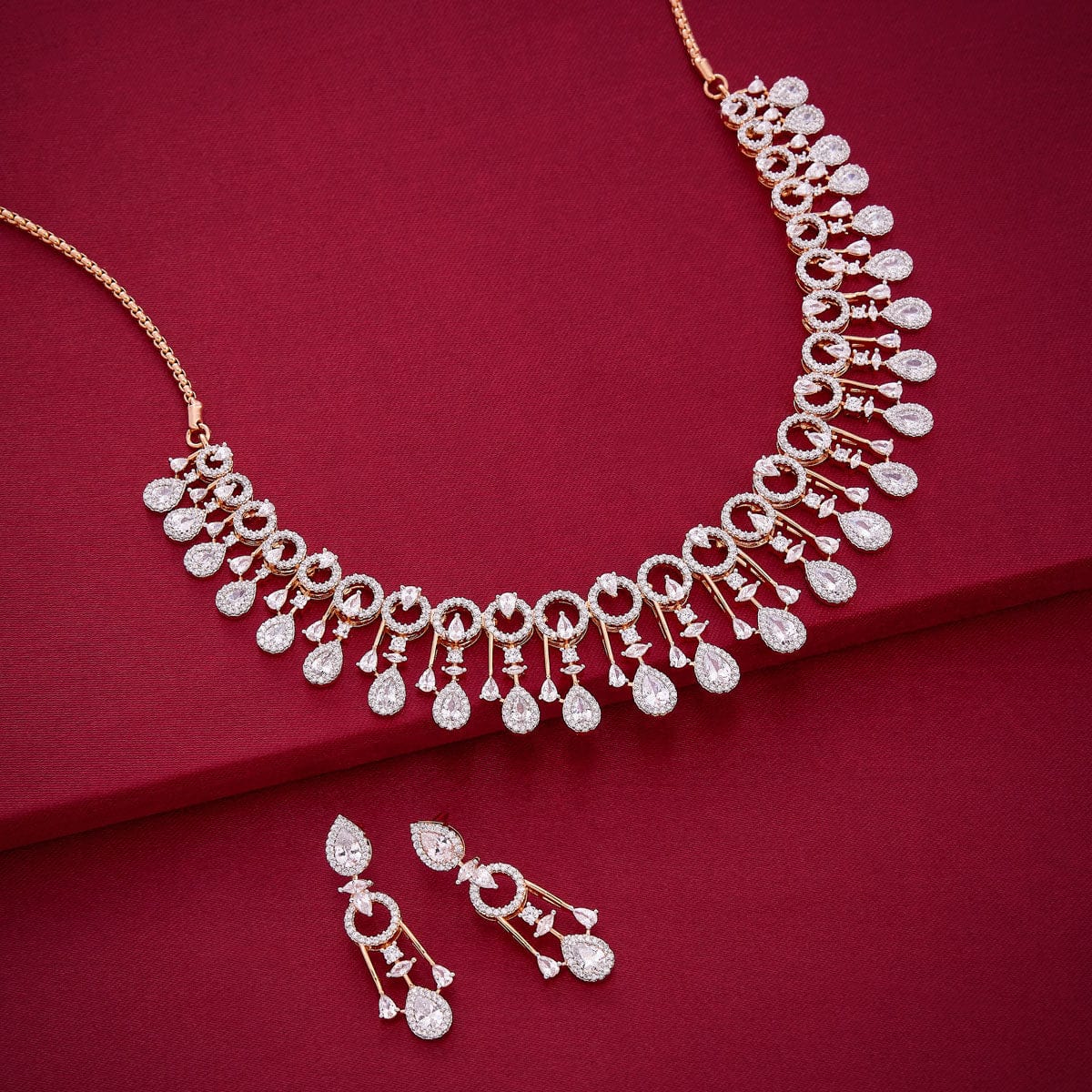 Zircon Necklace Zircon Necklace 190827