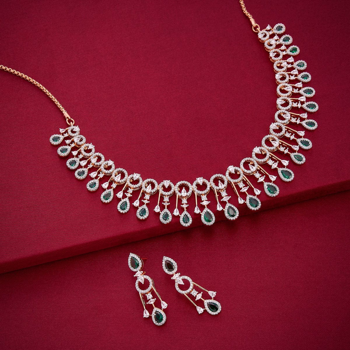 Zircon Necklace Zircon Necklace 190827