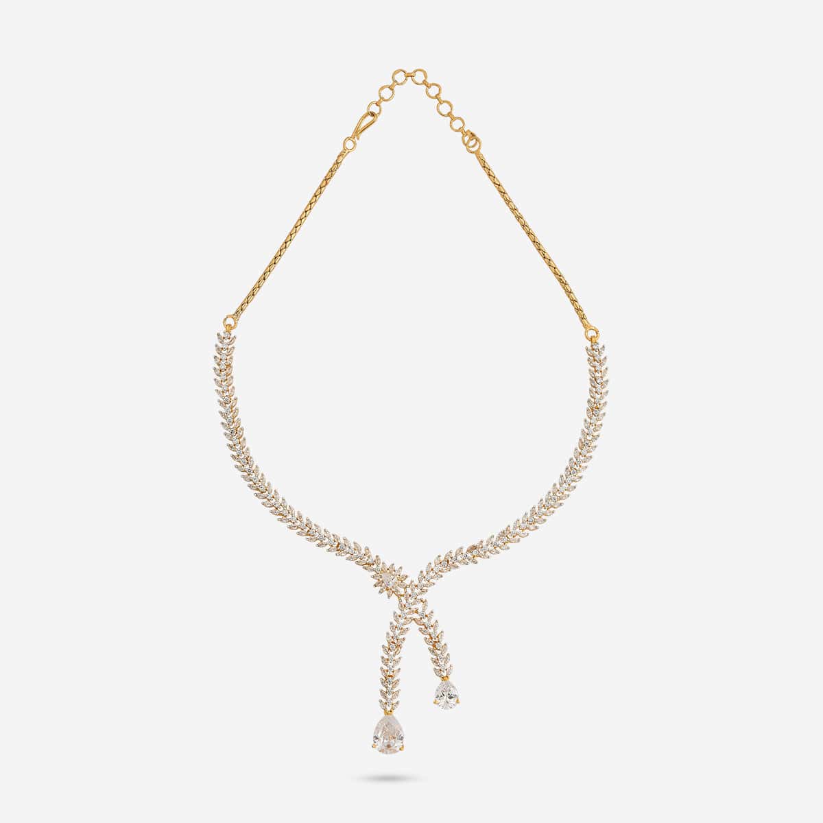 Zircon Necklace Zircon Necklace 190828