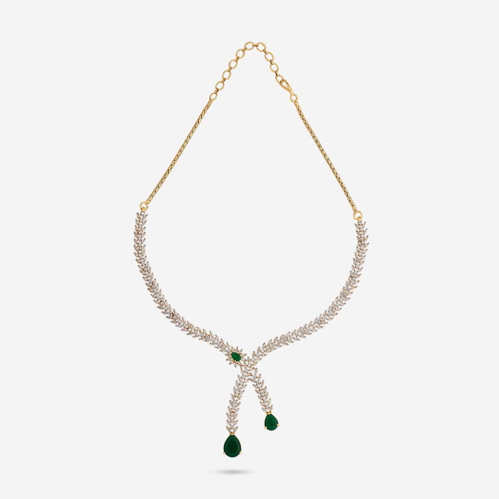 Zircon Necklace Zircon Necklace 190828