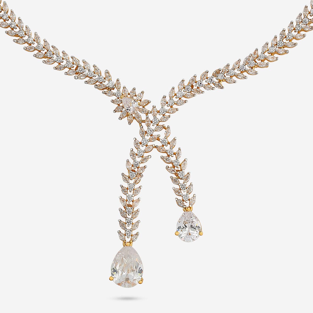 Zircon Necklace Zircon Necklace 190828