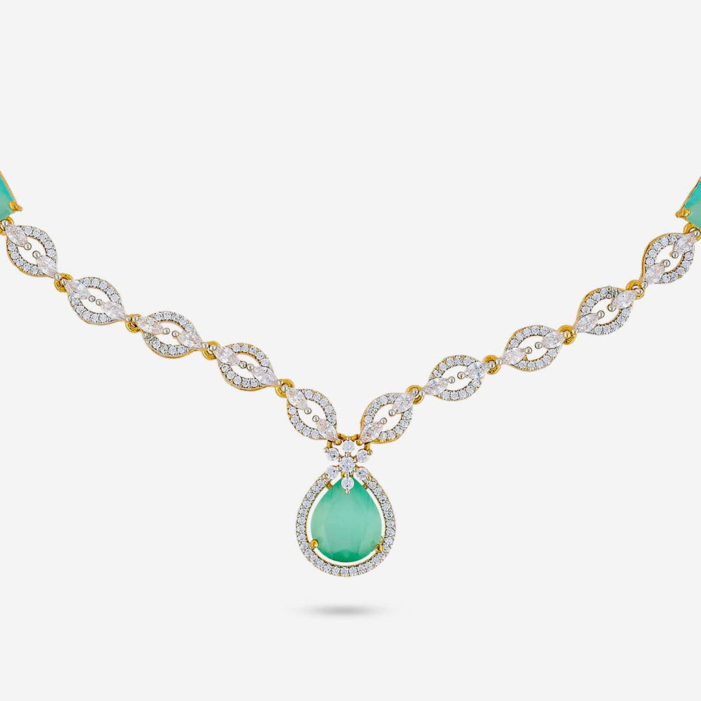 Zircon Necklace Zircon Necklace 190829