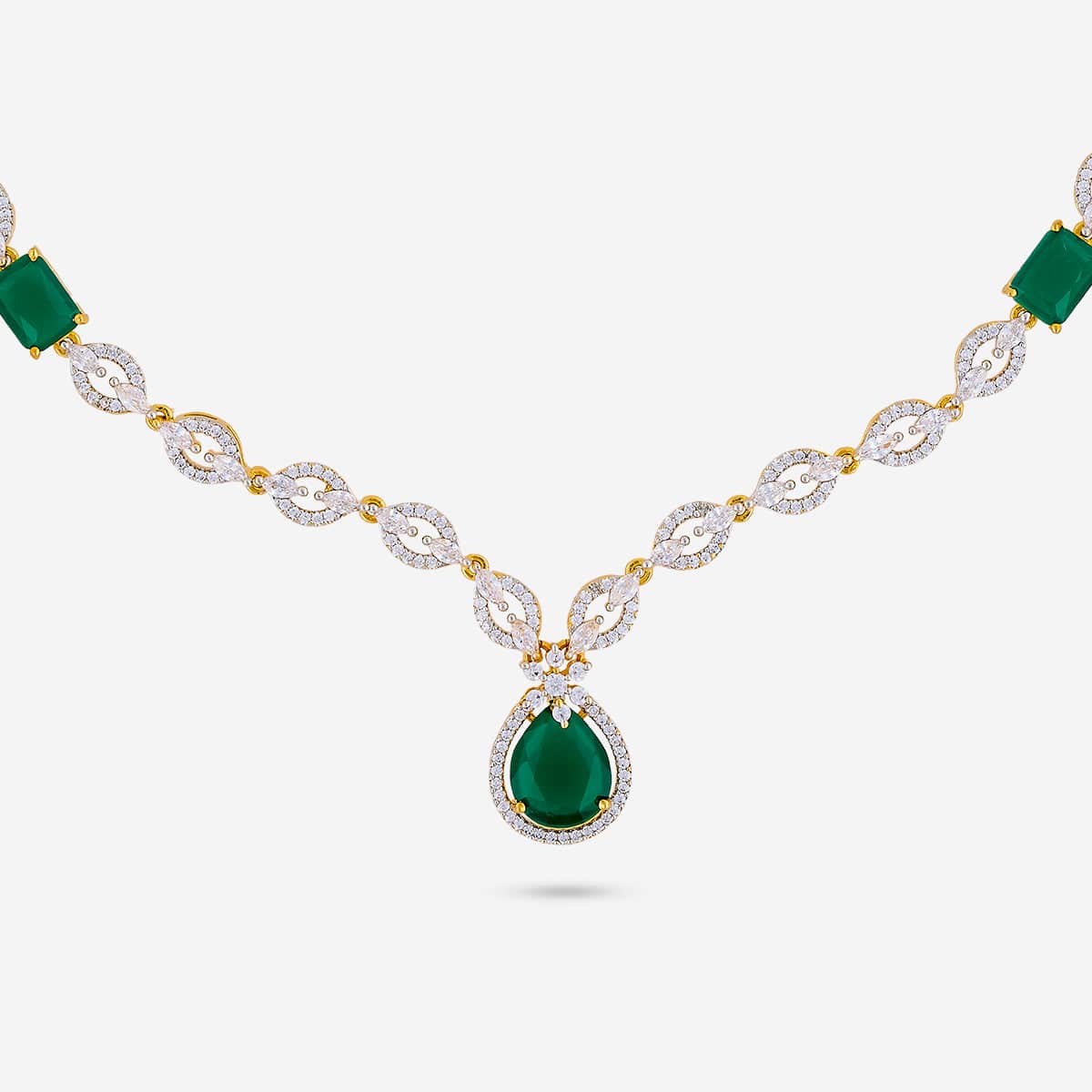 Zircon Necklace Zircon Necklace 190829