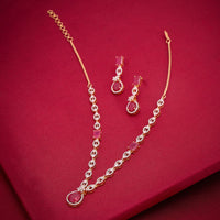 Zircon Necklace Zircon Necklace 190829