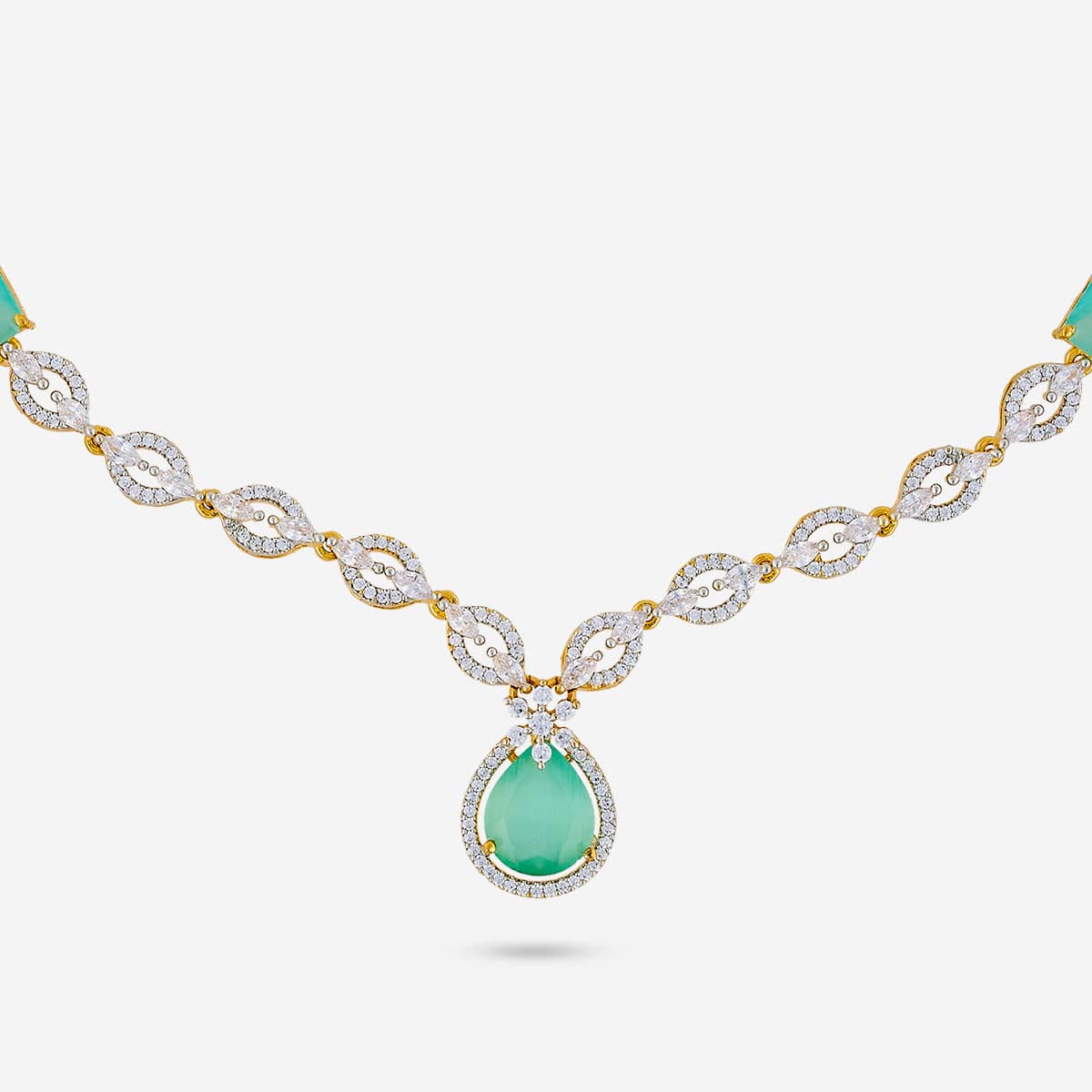 Zircon Necklace Zircon Necklace 190829