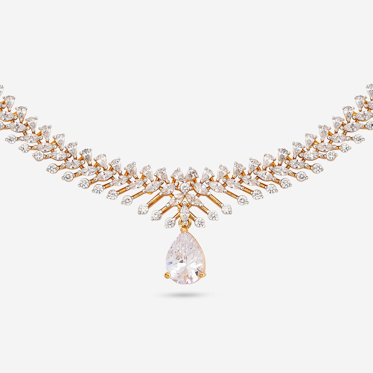 Zircon Necklace Zircon Necklace 190830