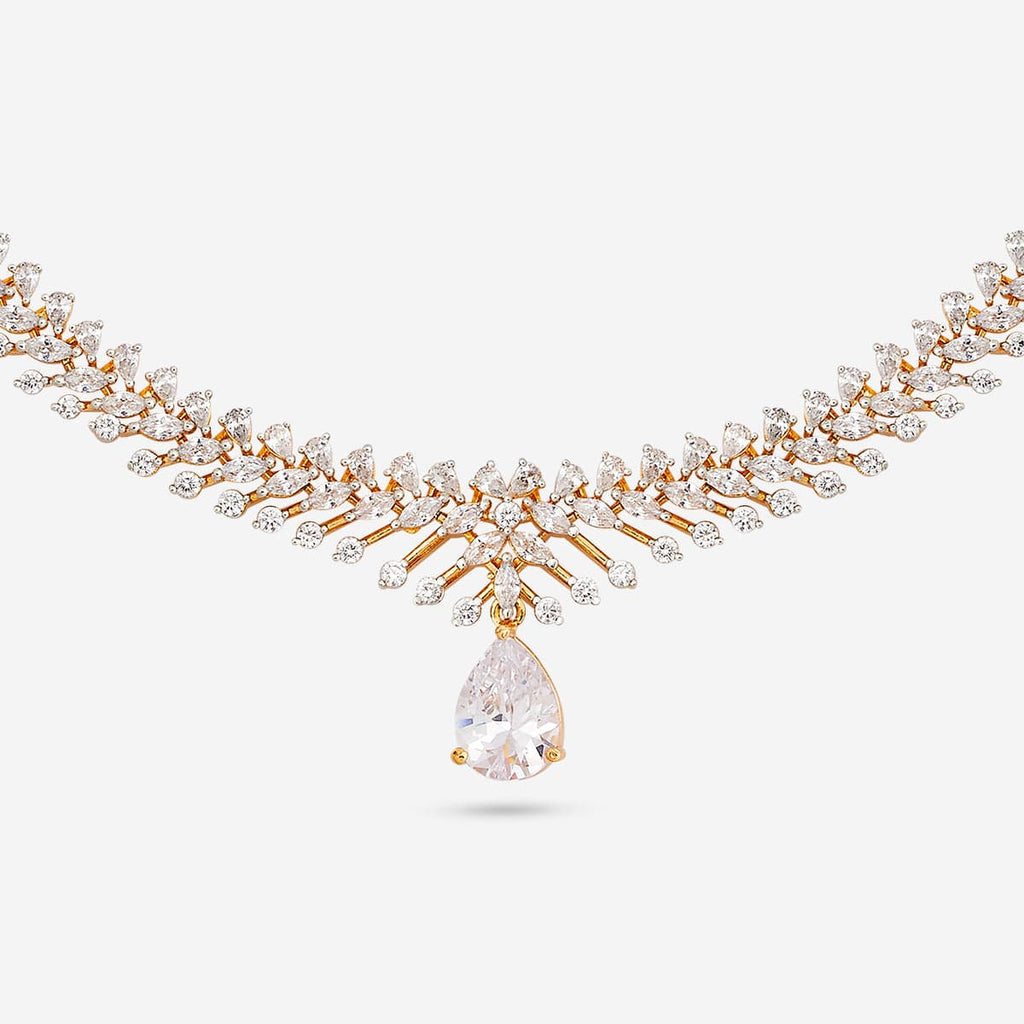 Zircon Necklace Zircon Necklace 190830