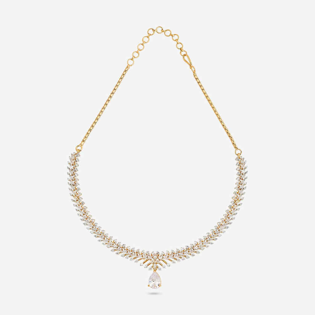 Zircon Necklace Zircon Necklace 190830