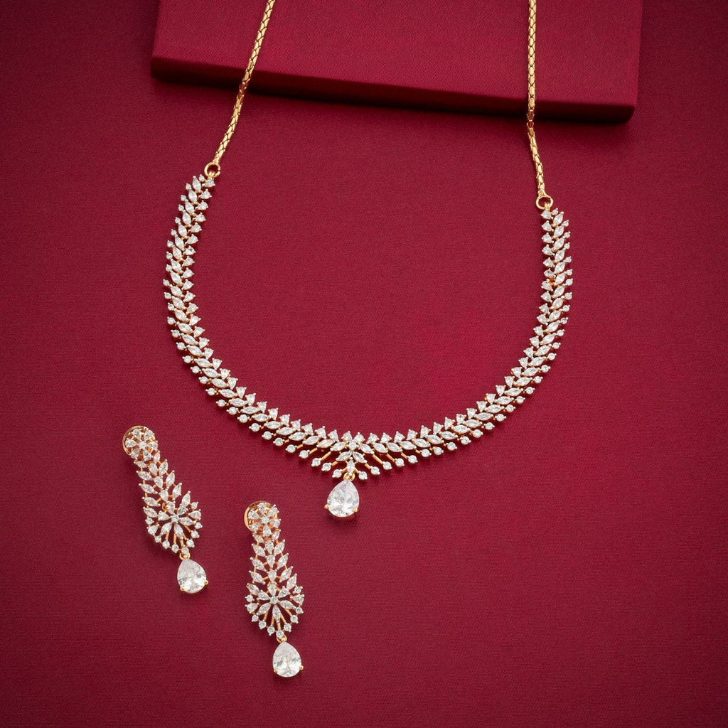 Zircon Necklace Zircon Necklace 190830