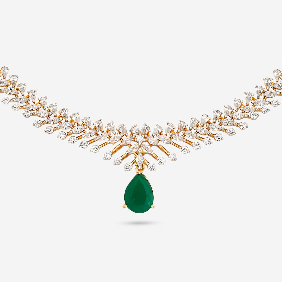 Zircon Necklace Zircon Necklace 190830