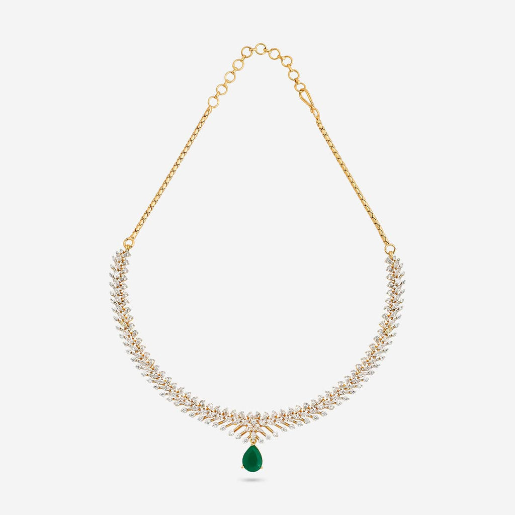 Zircon Necklace Zircon Necklace 190830