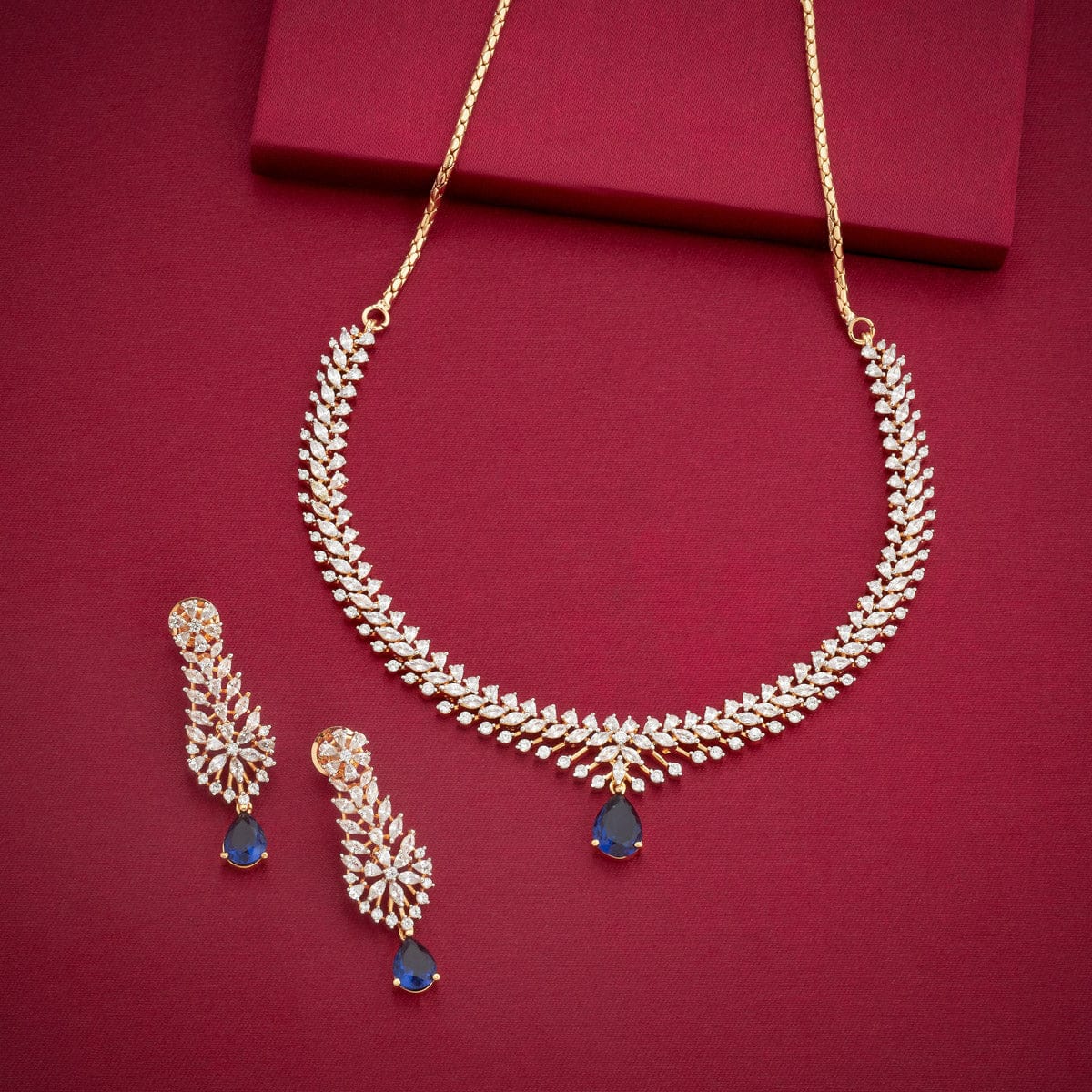 Zircon Necklace Zircon Necklace 190830