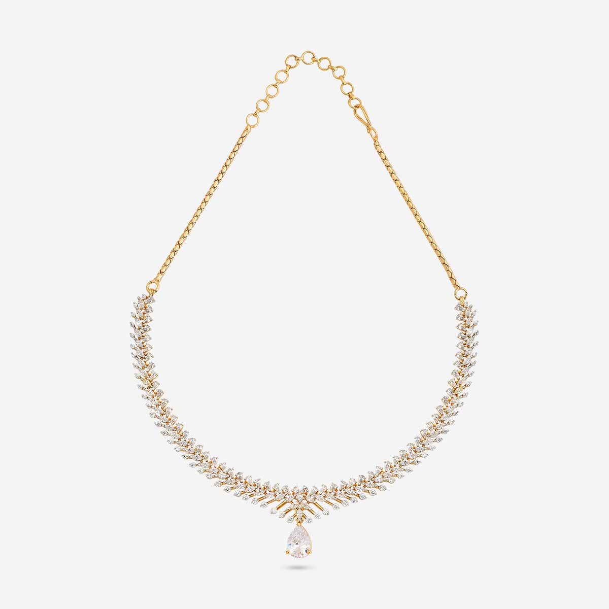 Zircon Necklace Zircon Necklace 190830