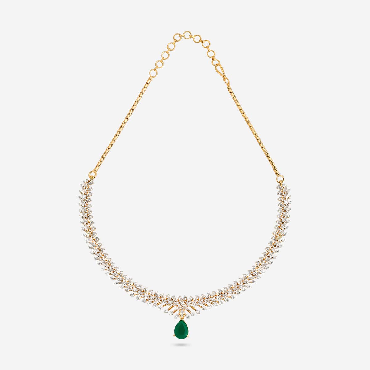 Zircon Necklace Zircon Necklace 190830