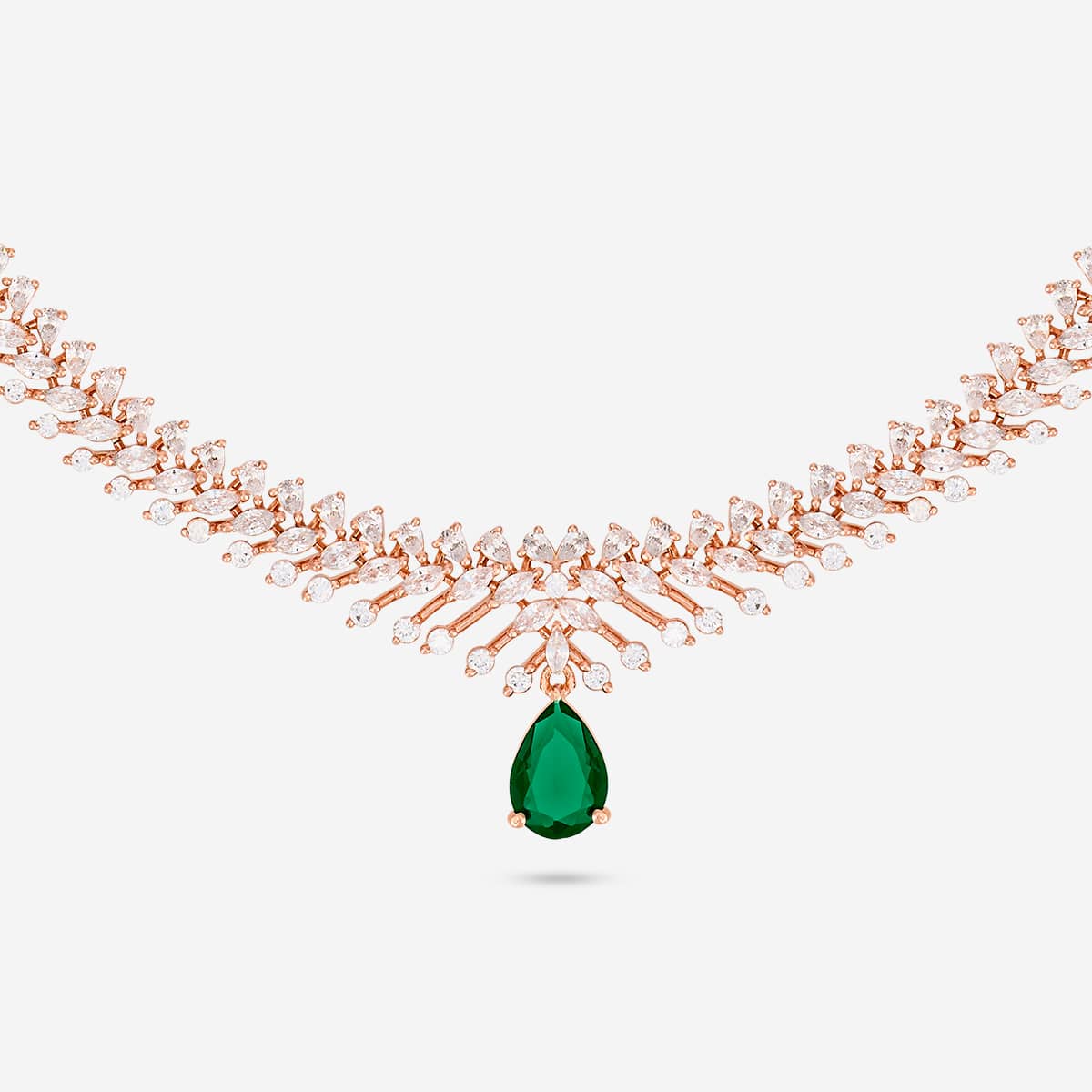 Zircon Necklace Zircon Necklace 190830