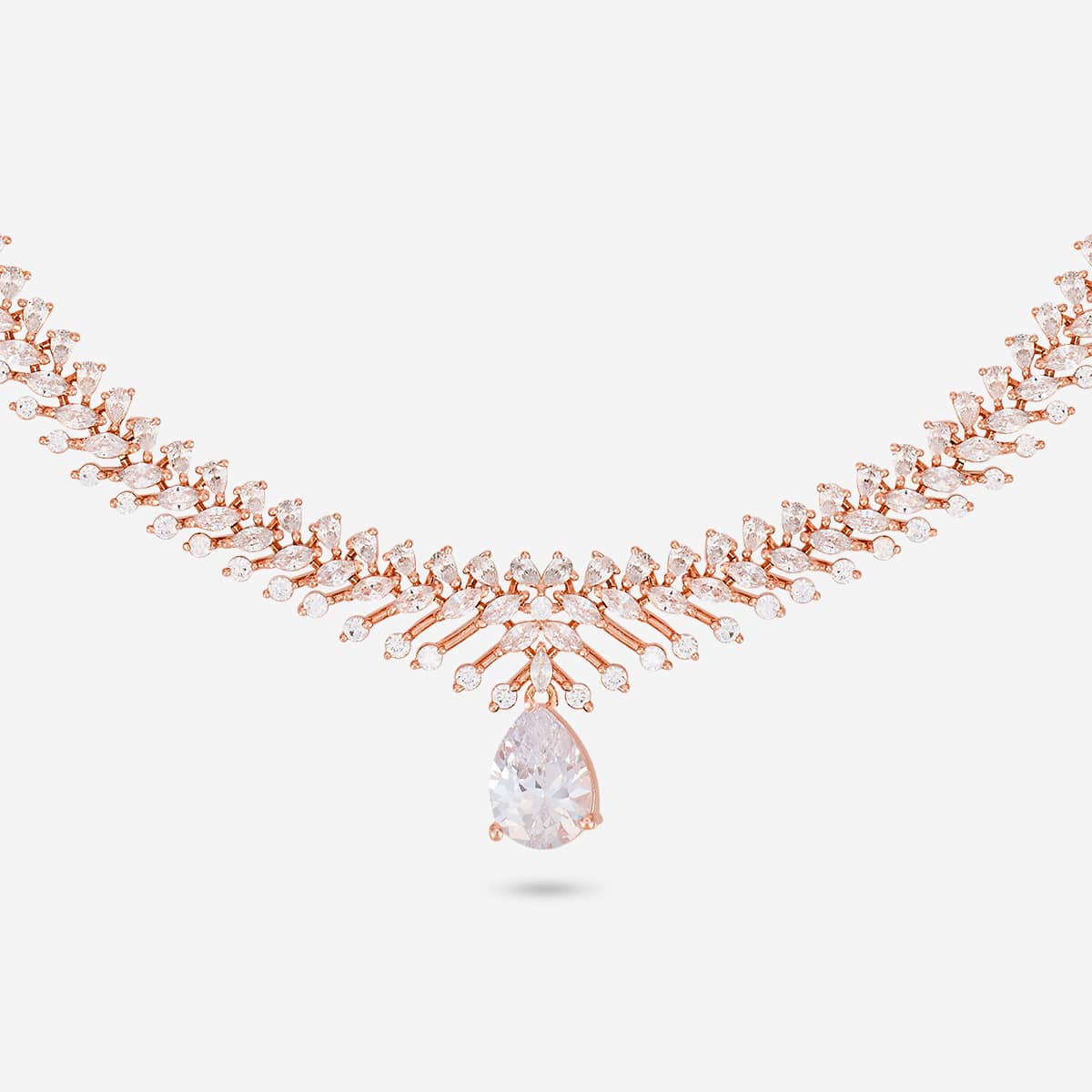 Zircon Necklace Zircon Necklace 190830