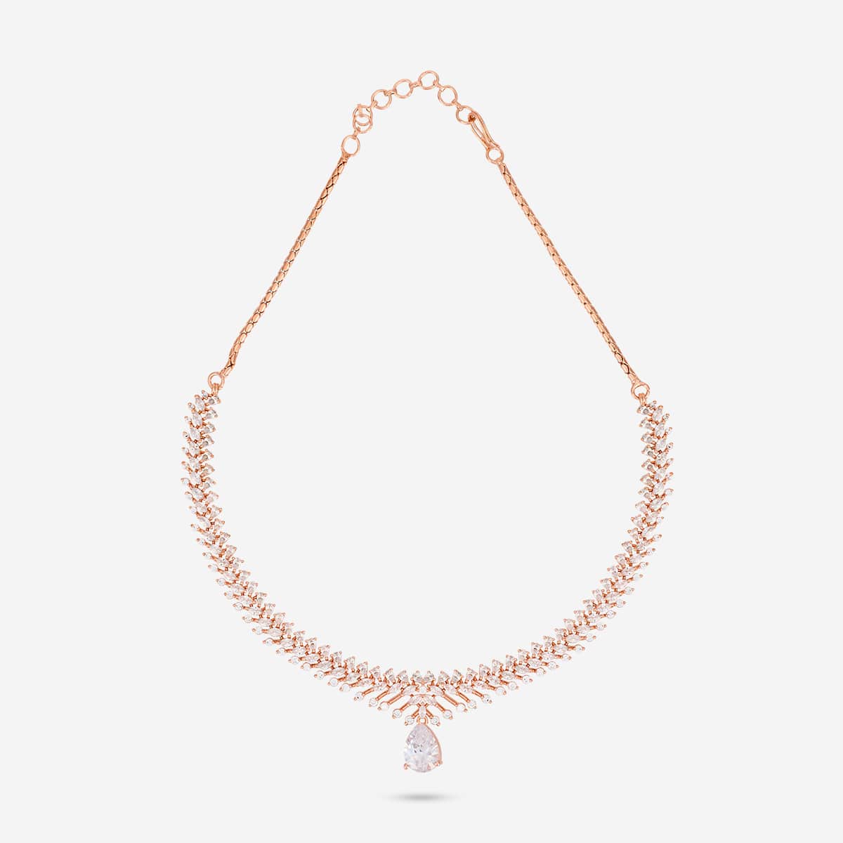 Zircon Necklace Zircon Necklace 190830