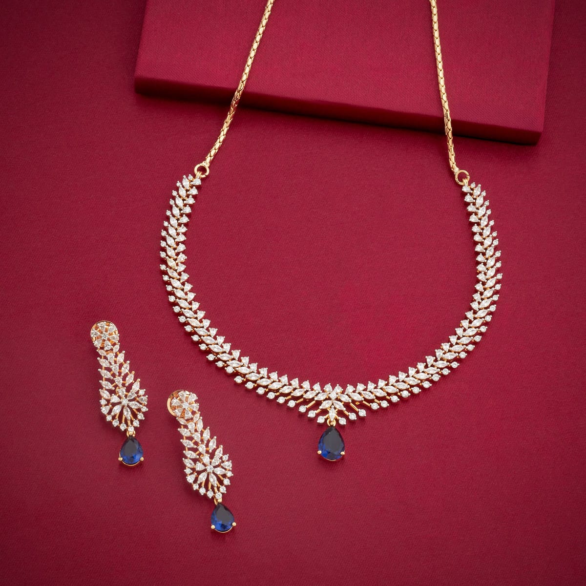 Zircon Necklace Zircon Necklace 190830
