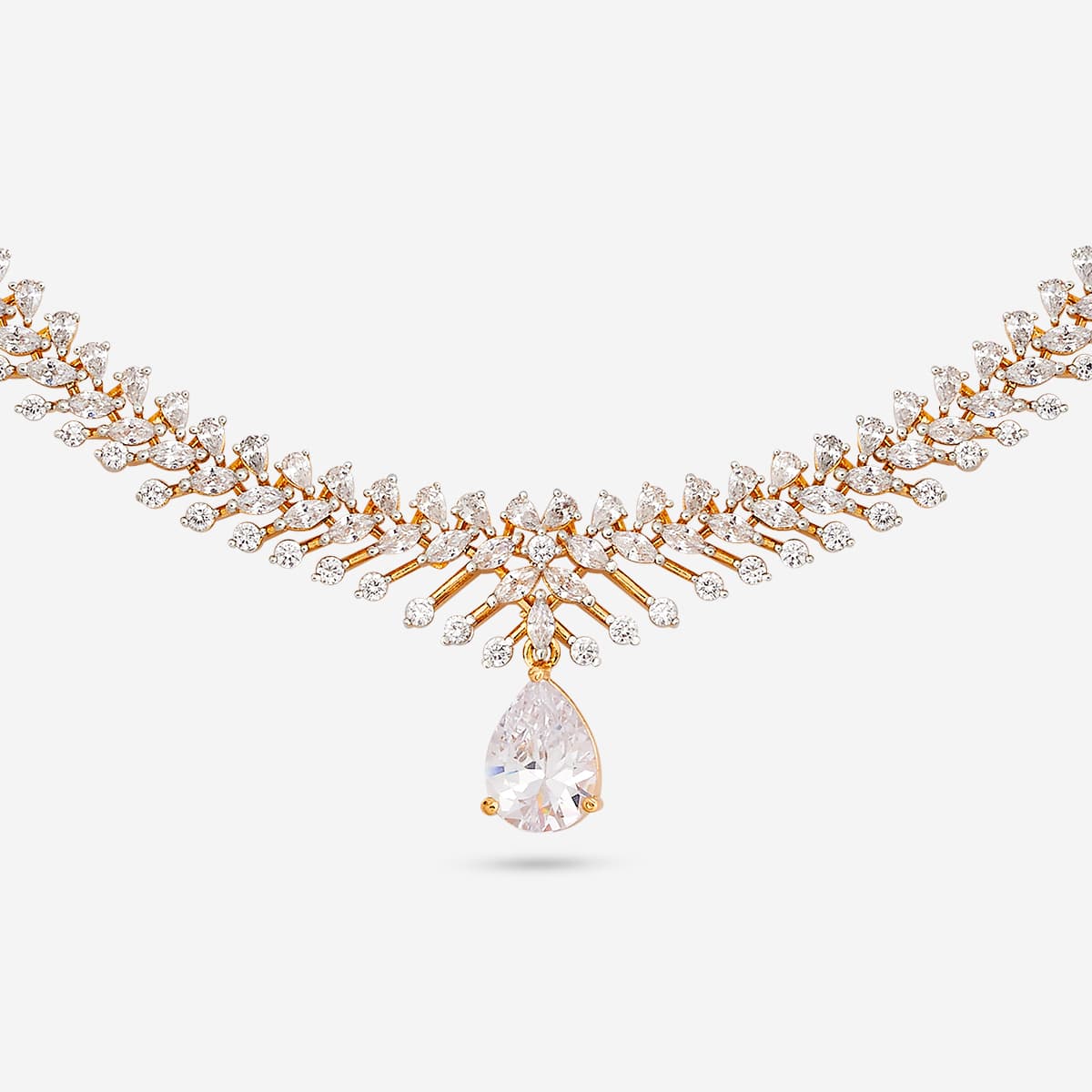 Zircon Necklace Zircon Necklace 190830