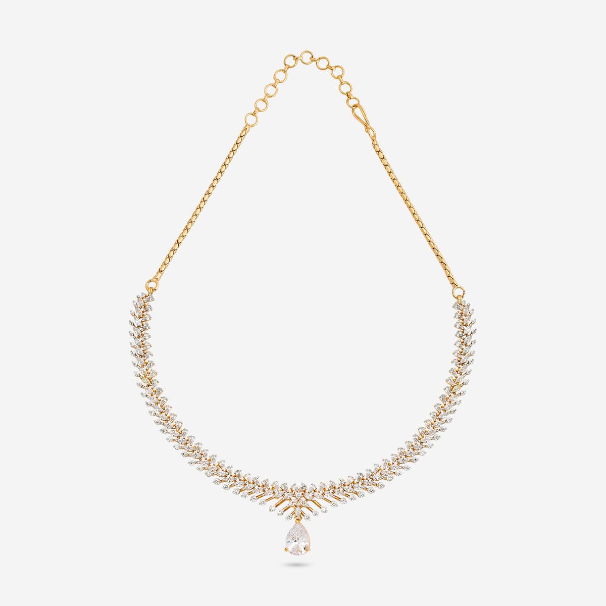 Zircon Necklace Zircon Necklace 190830