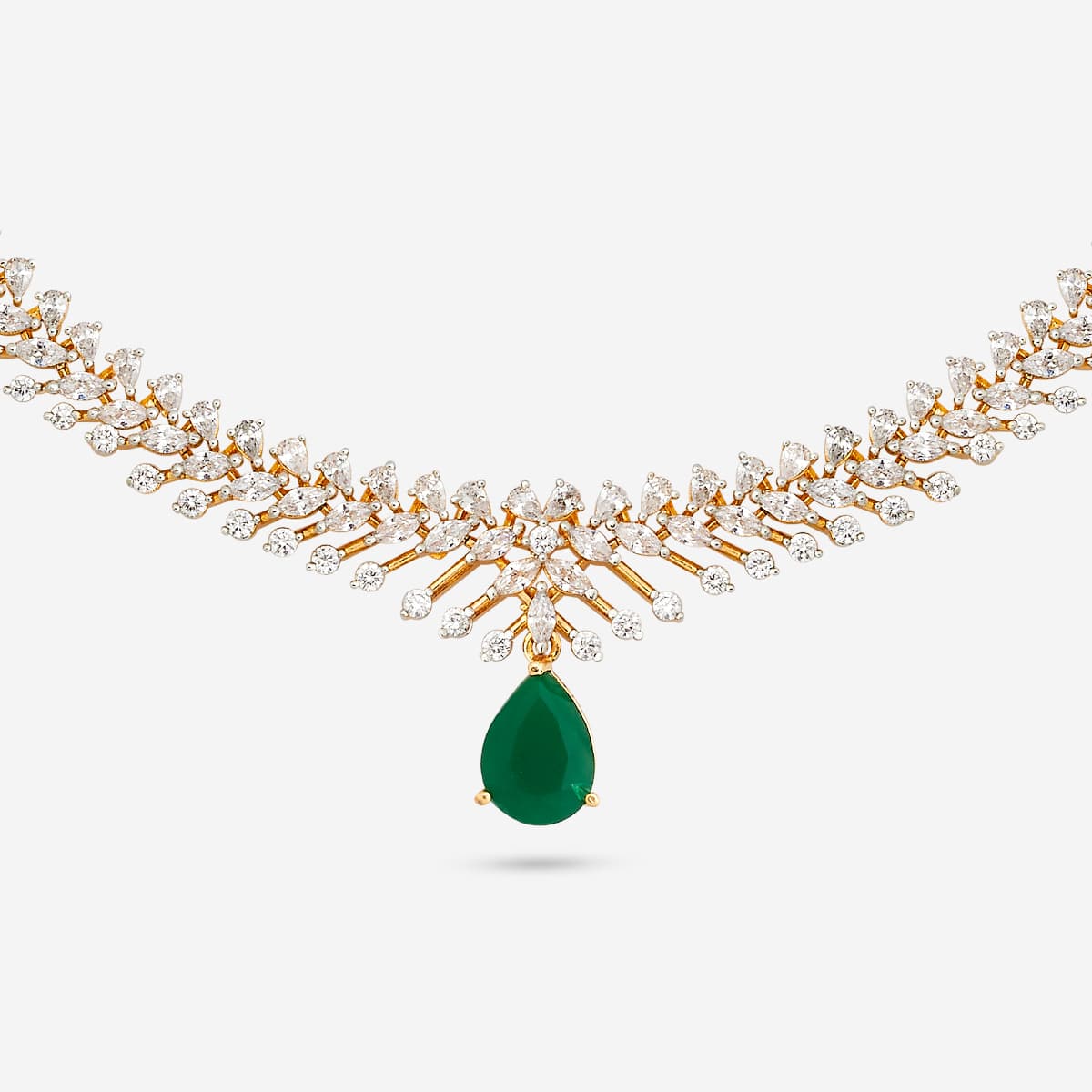 Zircon Necklace Zircon Necklace 190830