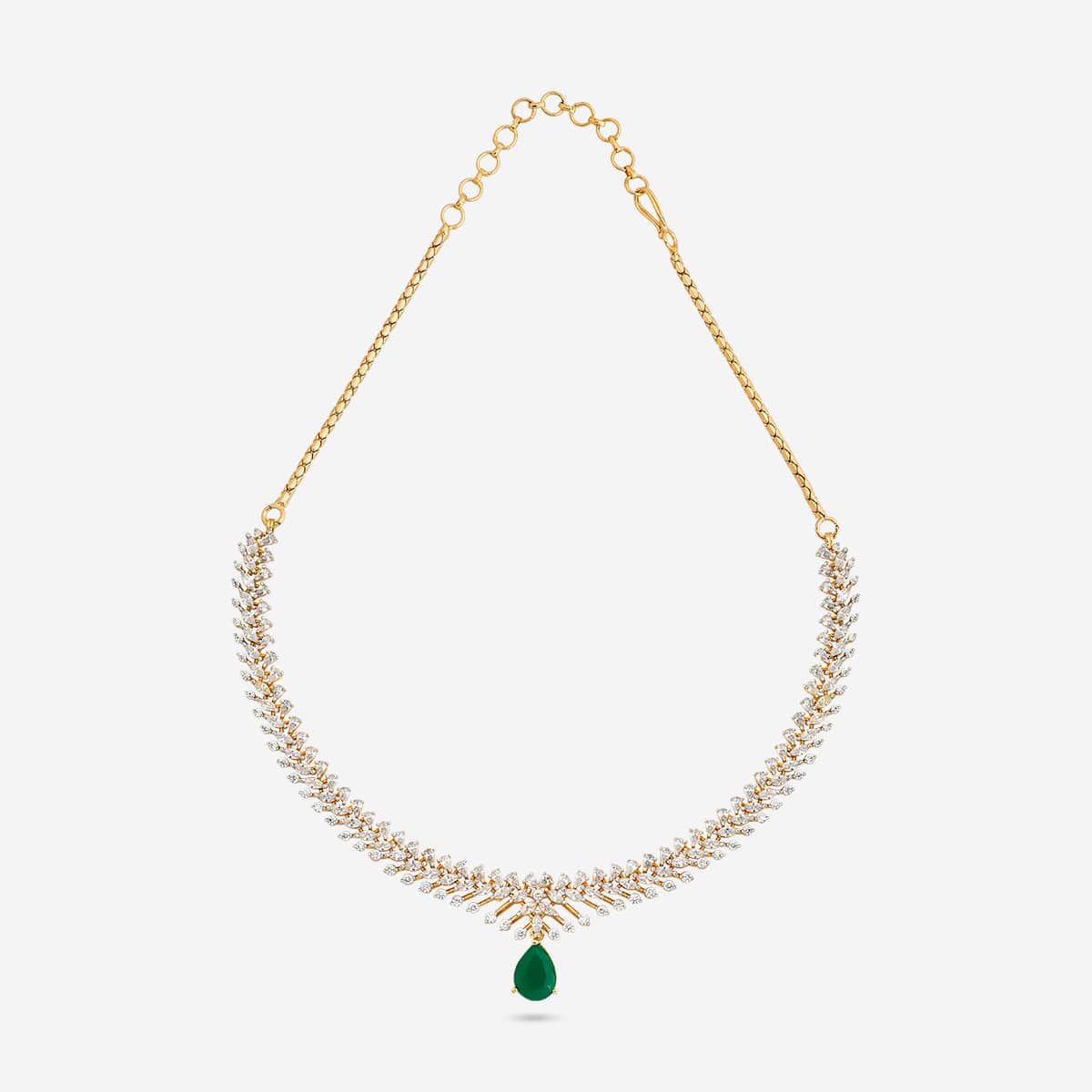 Zircon Necklace Zircon Necklace 190830