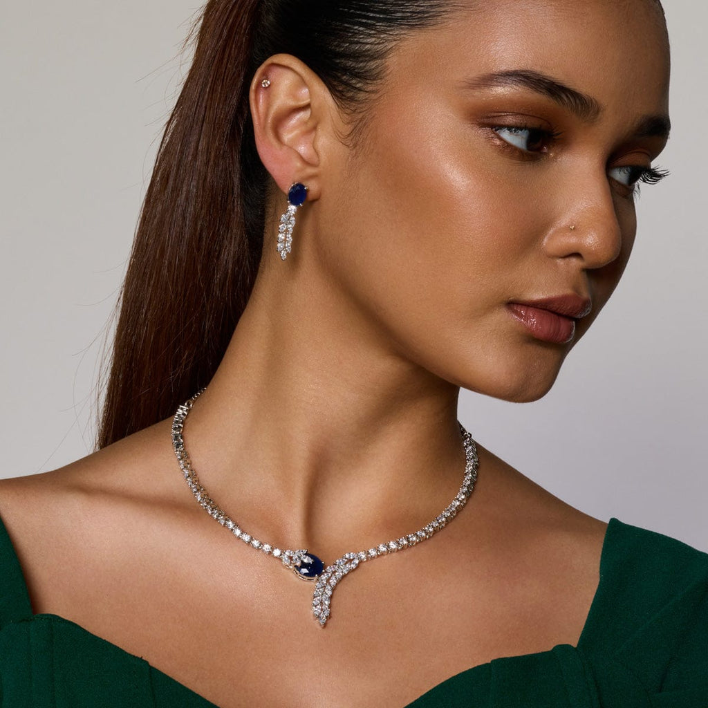 Zircon Necklace Zircon Necklace 190831