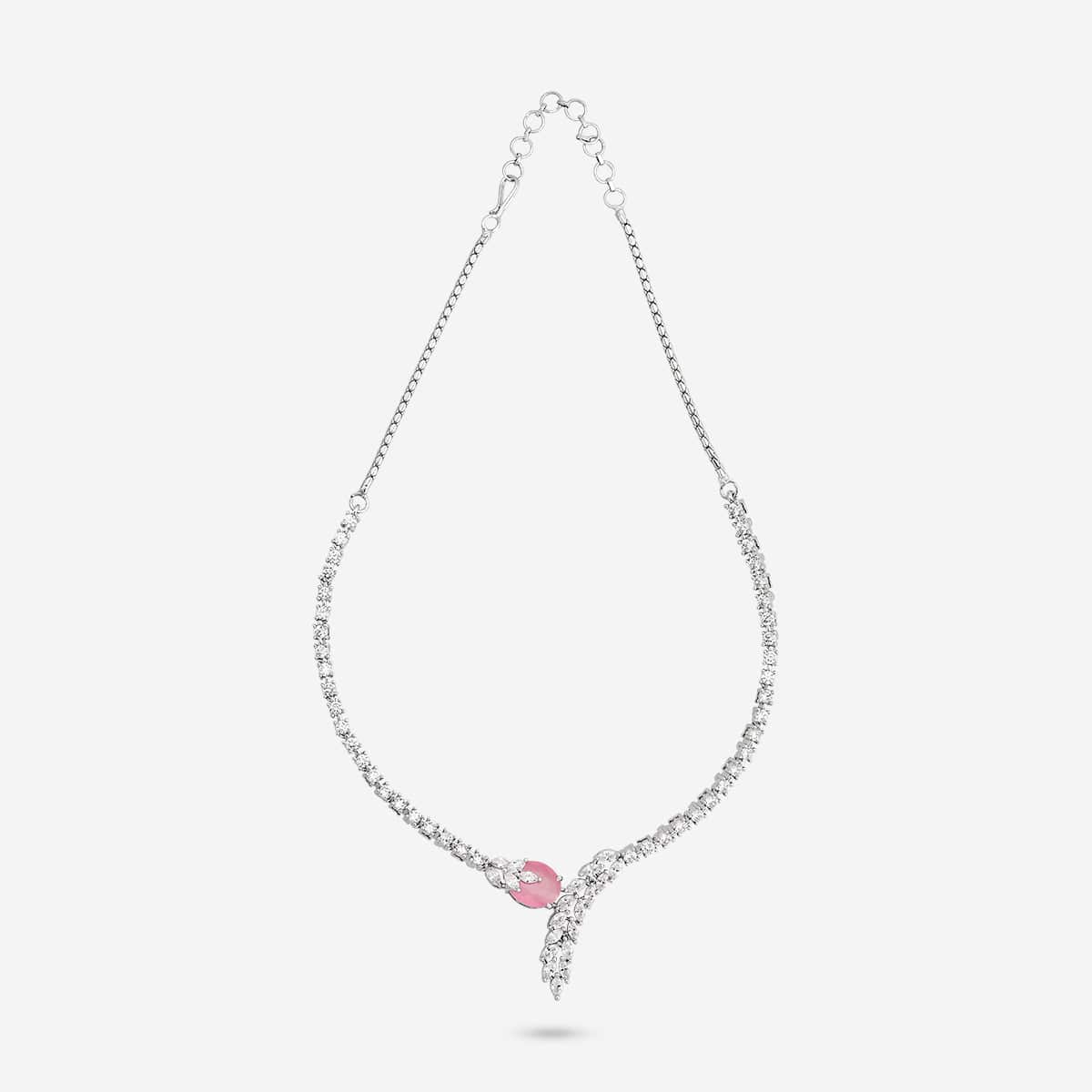 Zircon Necklace Zircon Necklace 190831