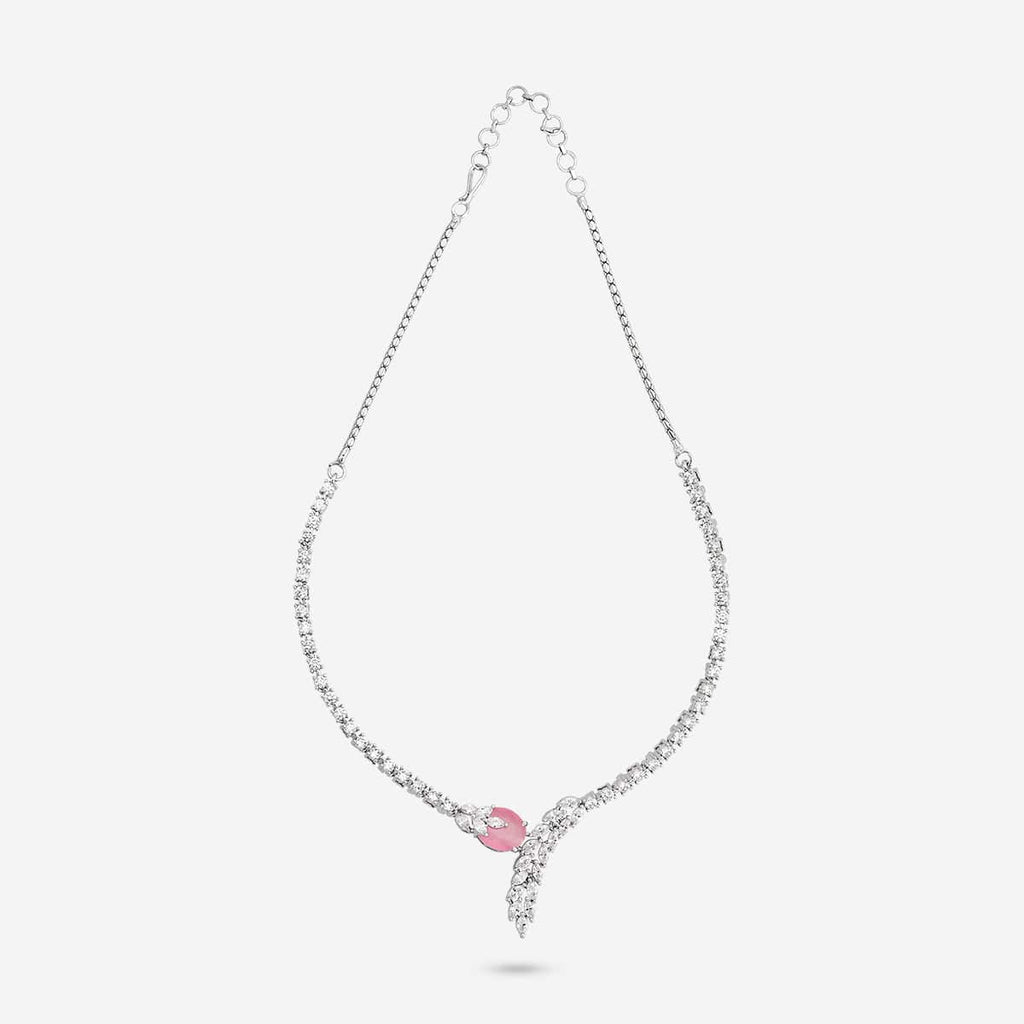 Zircon Necklace Zircon Necklace 190831
