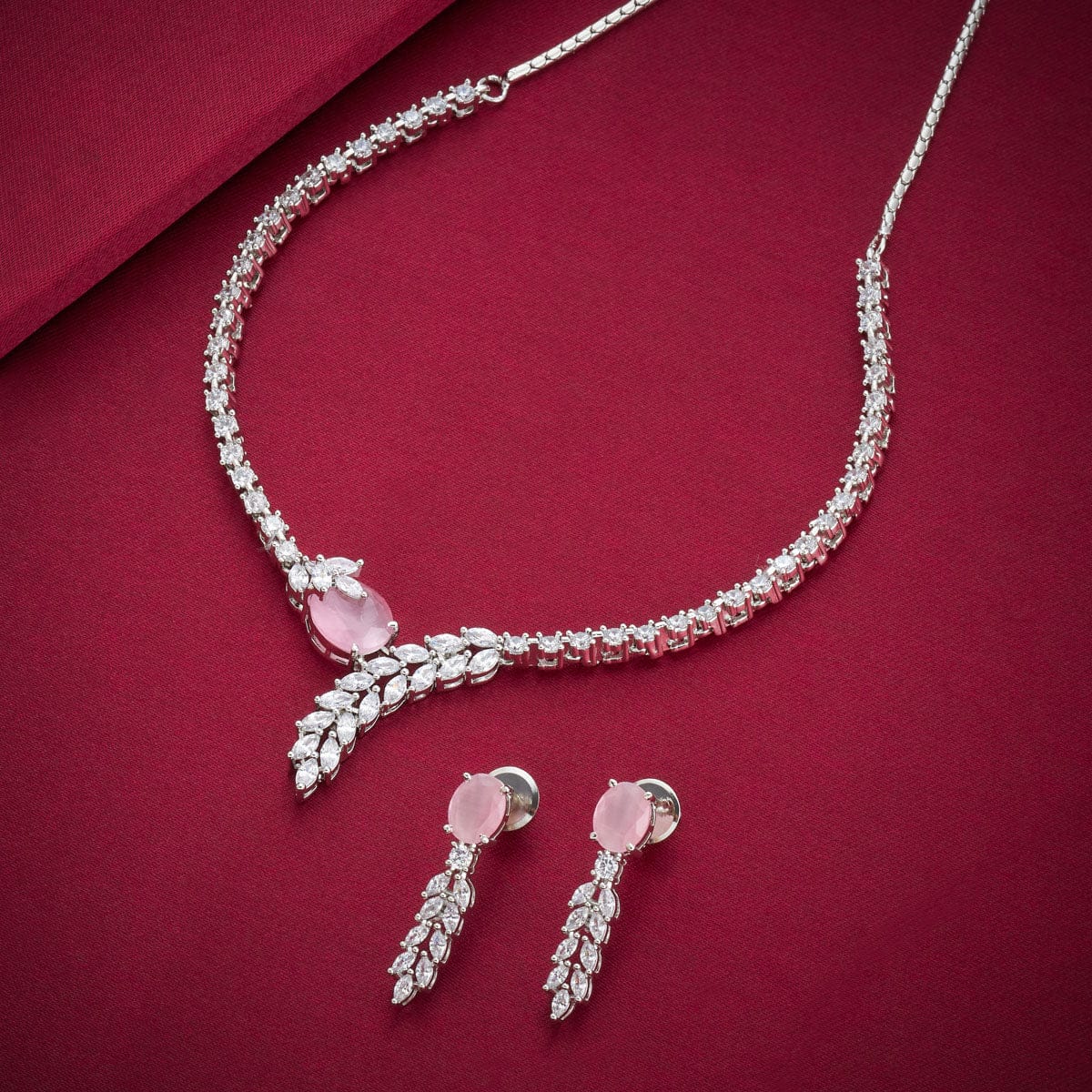 Zircon Necklace Zircon Necklace 190831