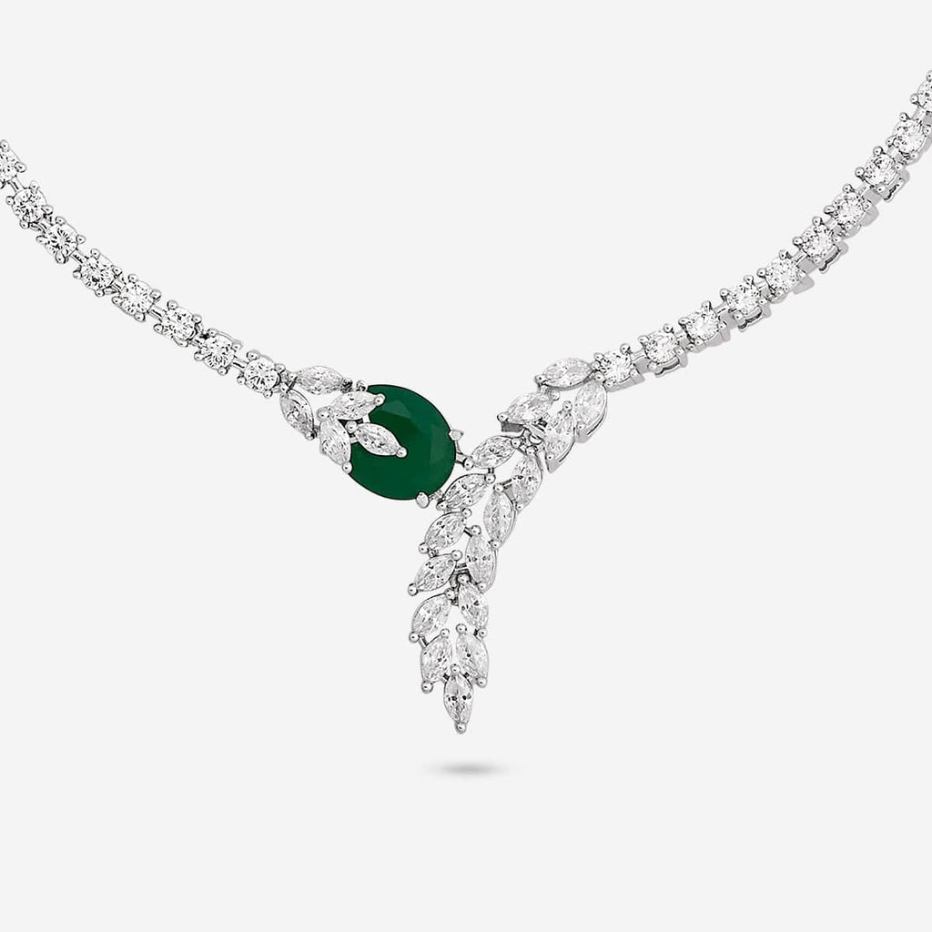 Zircon Necklace Zircon Necklace 190831