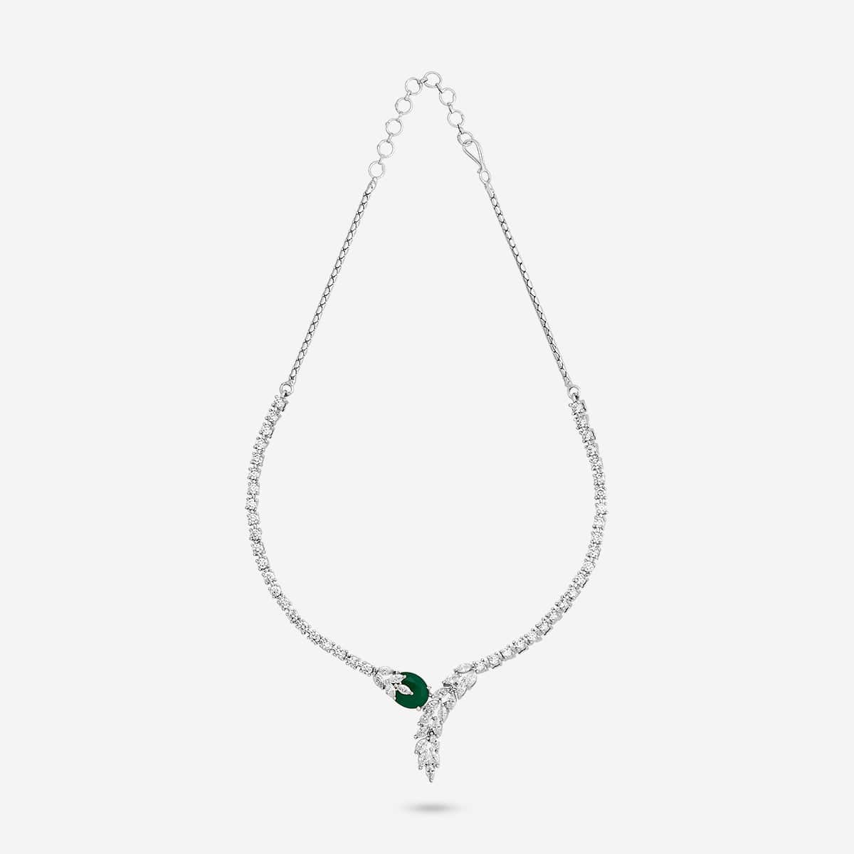 Zircon Necklace Zircon Necklace 190831