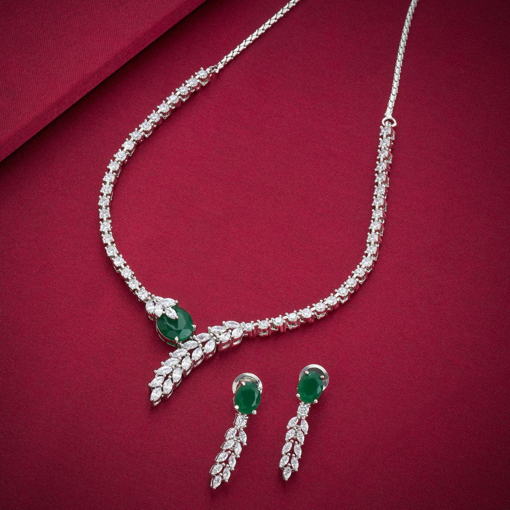 Zircon Necklace Zircon Necklace 190831