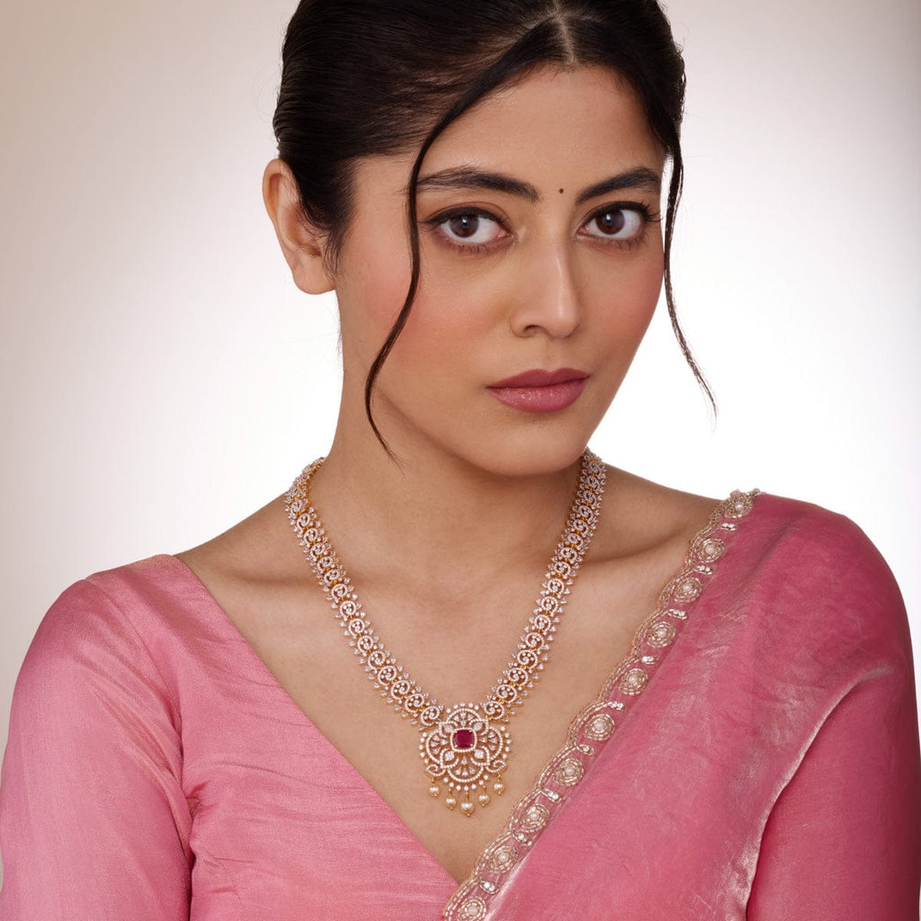 Zircon Necklace Zircon Necklace 190832