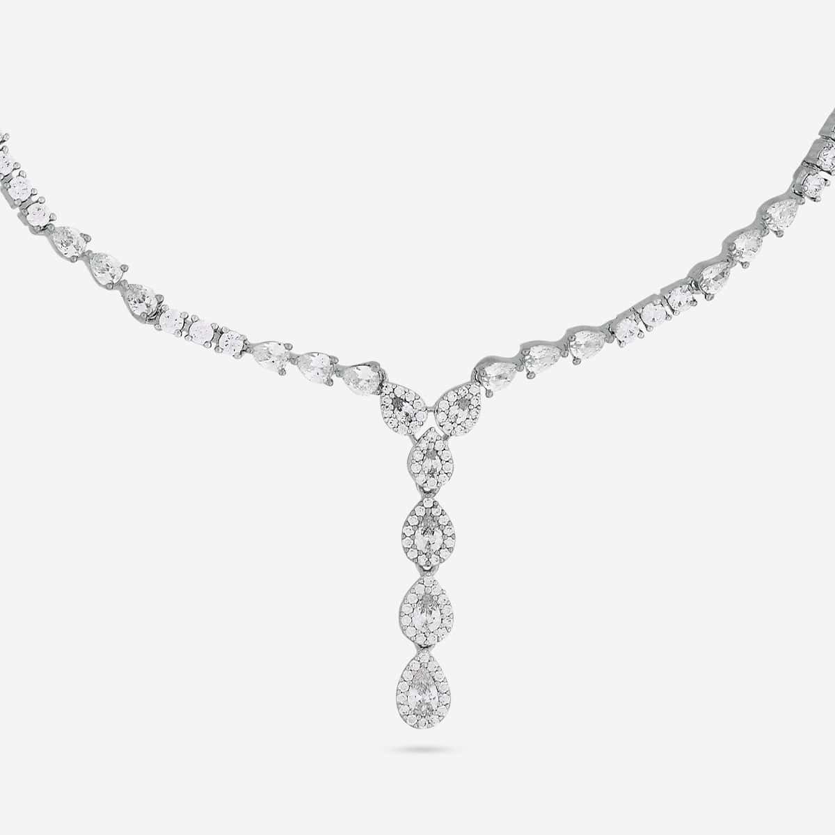 Zircon Necklace Zircon Necklace 190836