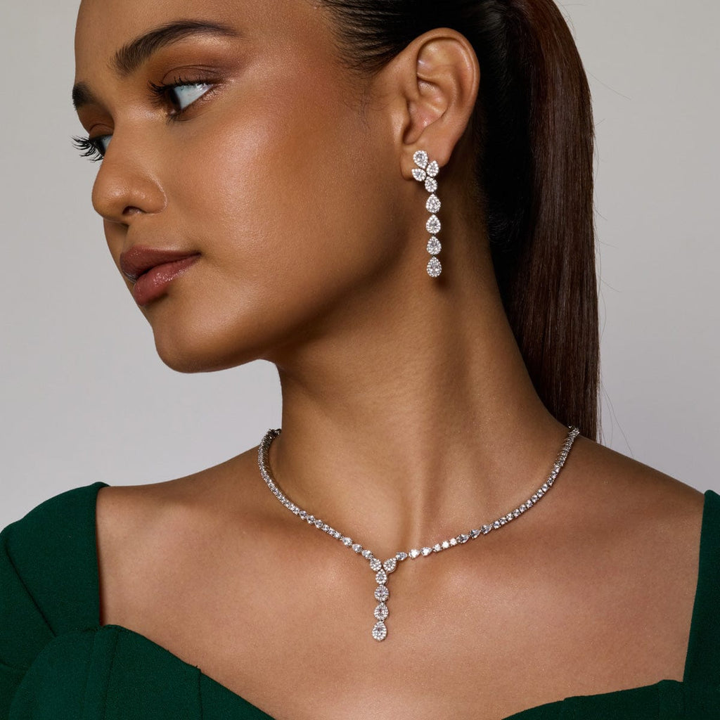 Zircon Necklace Zircon Necklace 190836