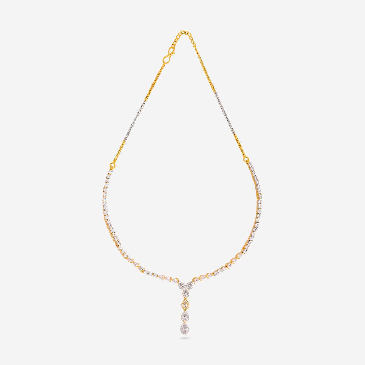 Zircon Necklace Zircon Necklace 190836