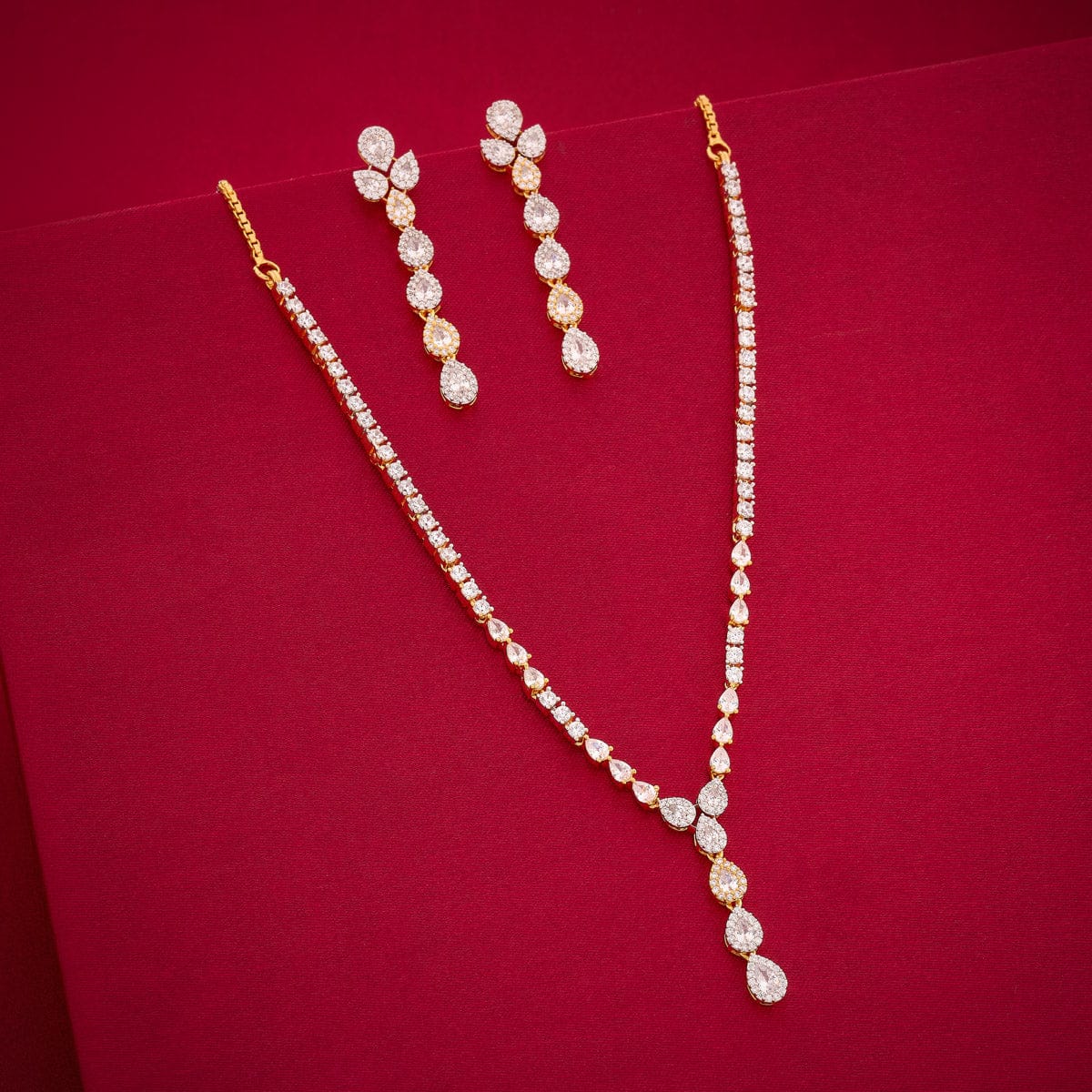 Zircon Necklace Zircon Necklace 190836