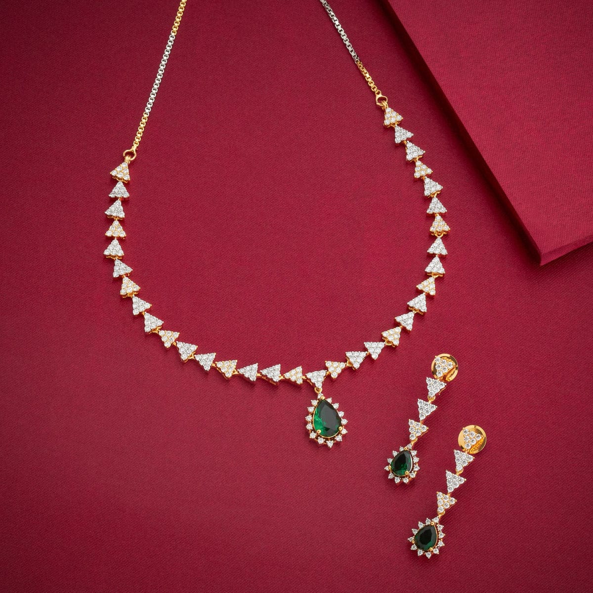 Zircon Necklace Zircon Necklace 190837