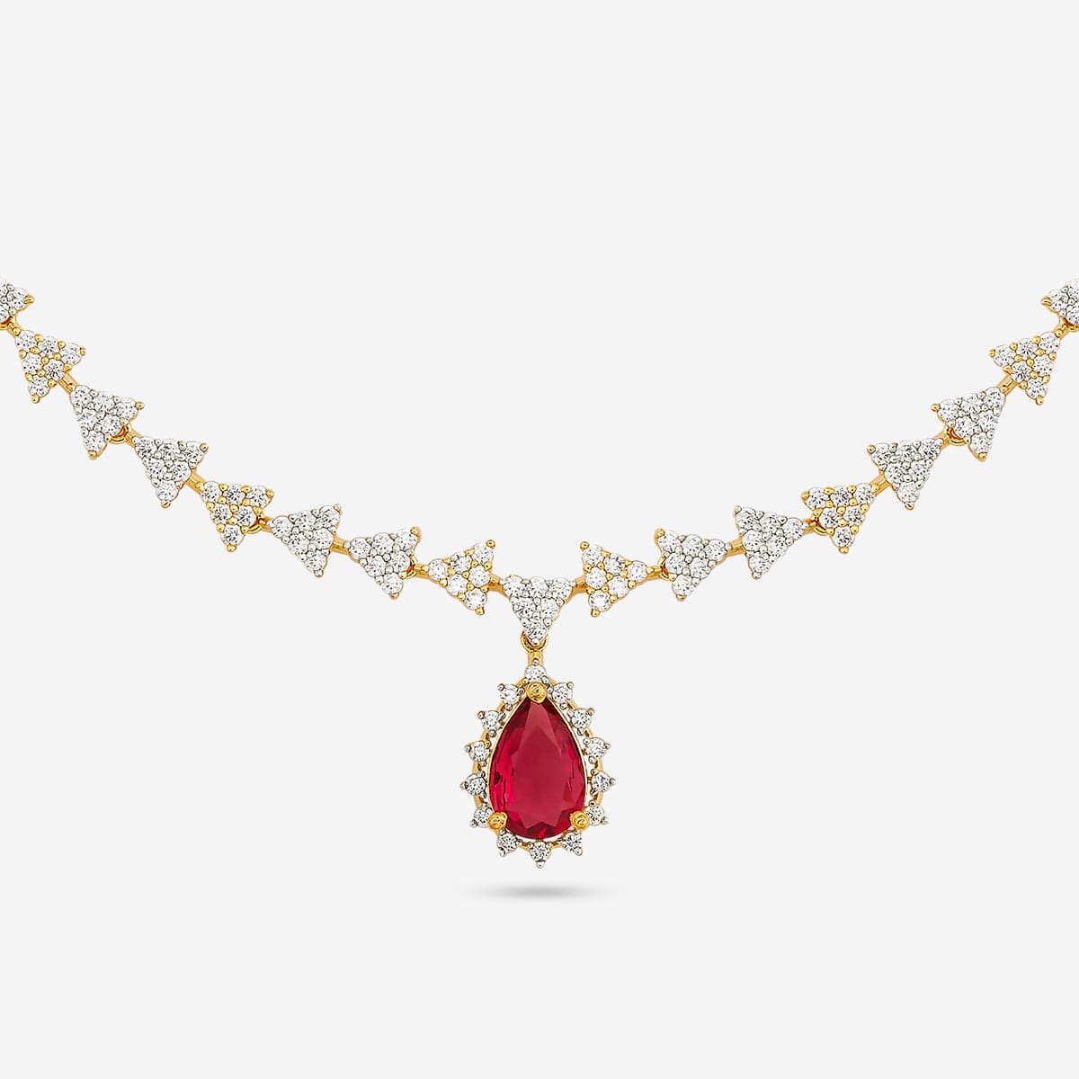 Zircon Necklace Zircon Necklace 190837