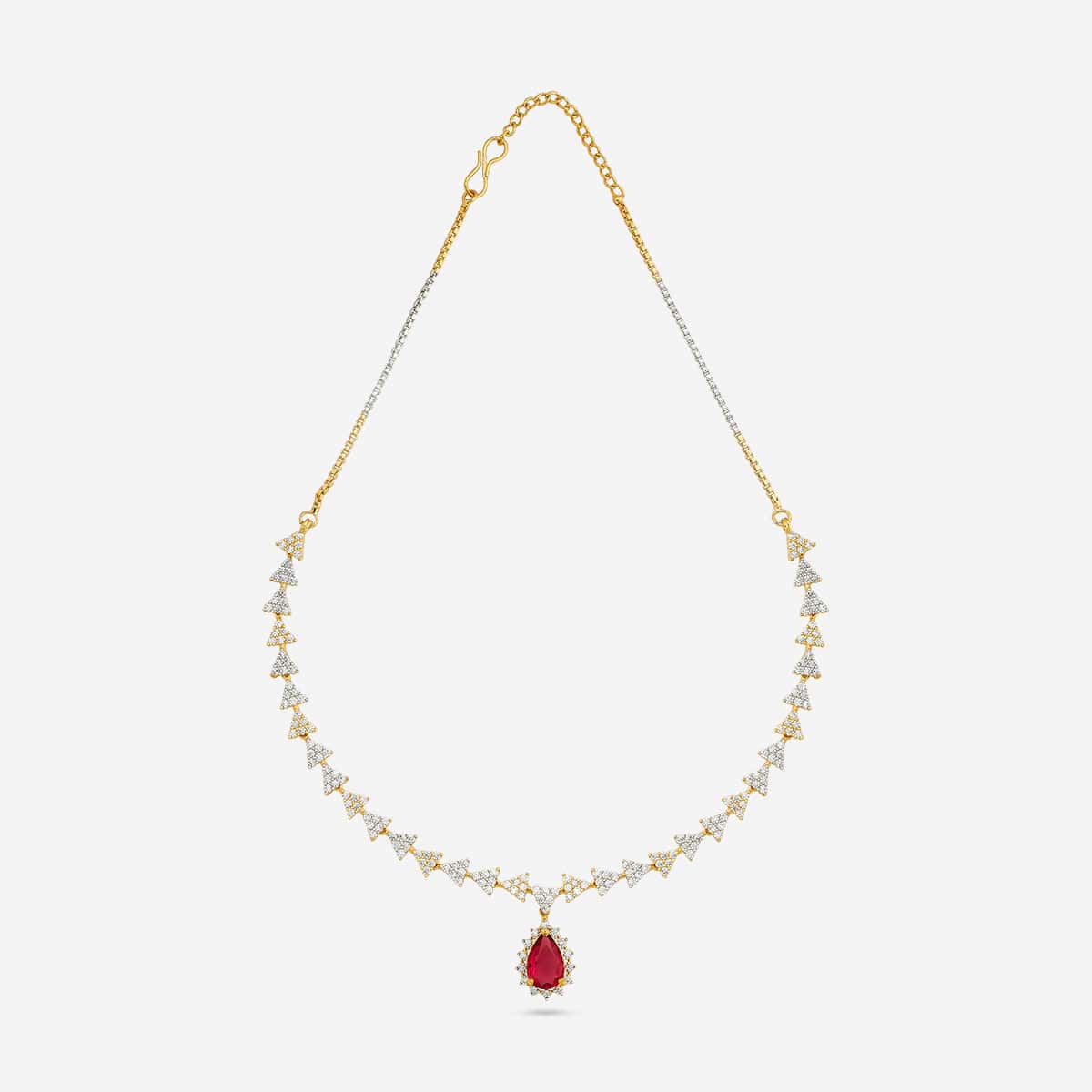 Zircon Necklace Zircon Necklace 190837