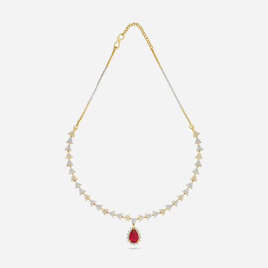 Zircon Necklace Zircon Necklace 190837