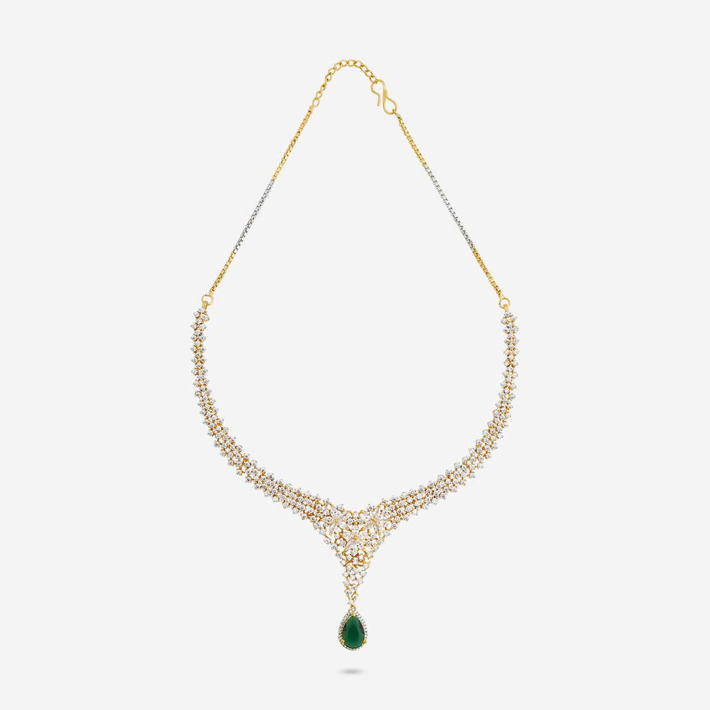 Zircon Necklace Zircon Necklace 190838