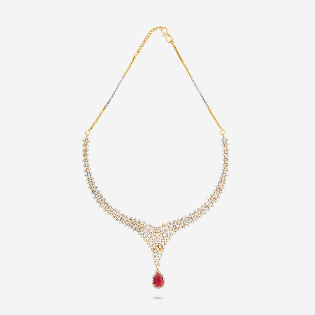 Zircon Necklace Zircon Necklace 190838