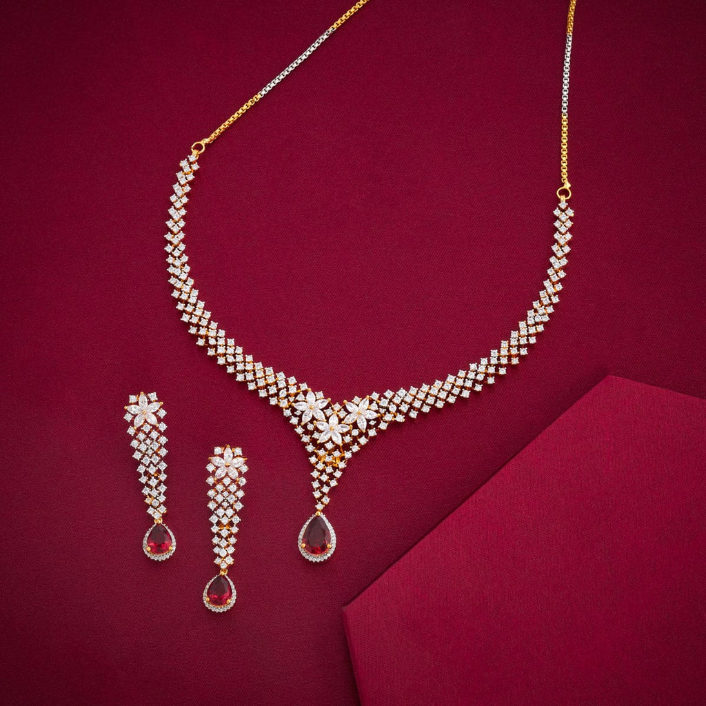 Zircon Necklace Zircon Necklace 190838