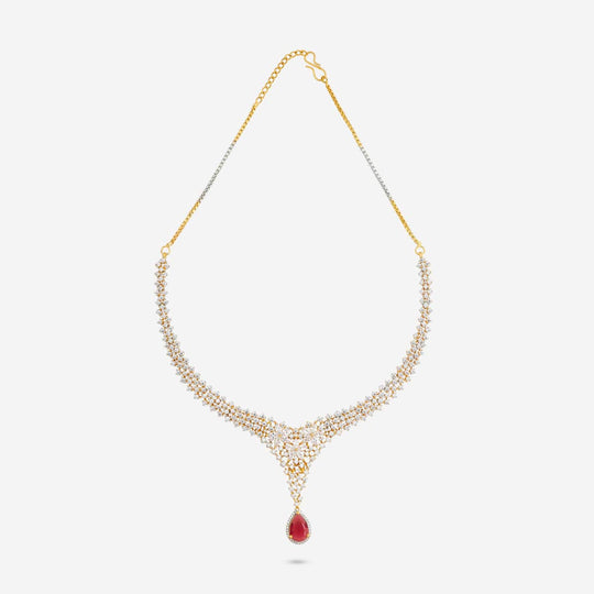Zircon Necklace Zircon Necklace 190838