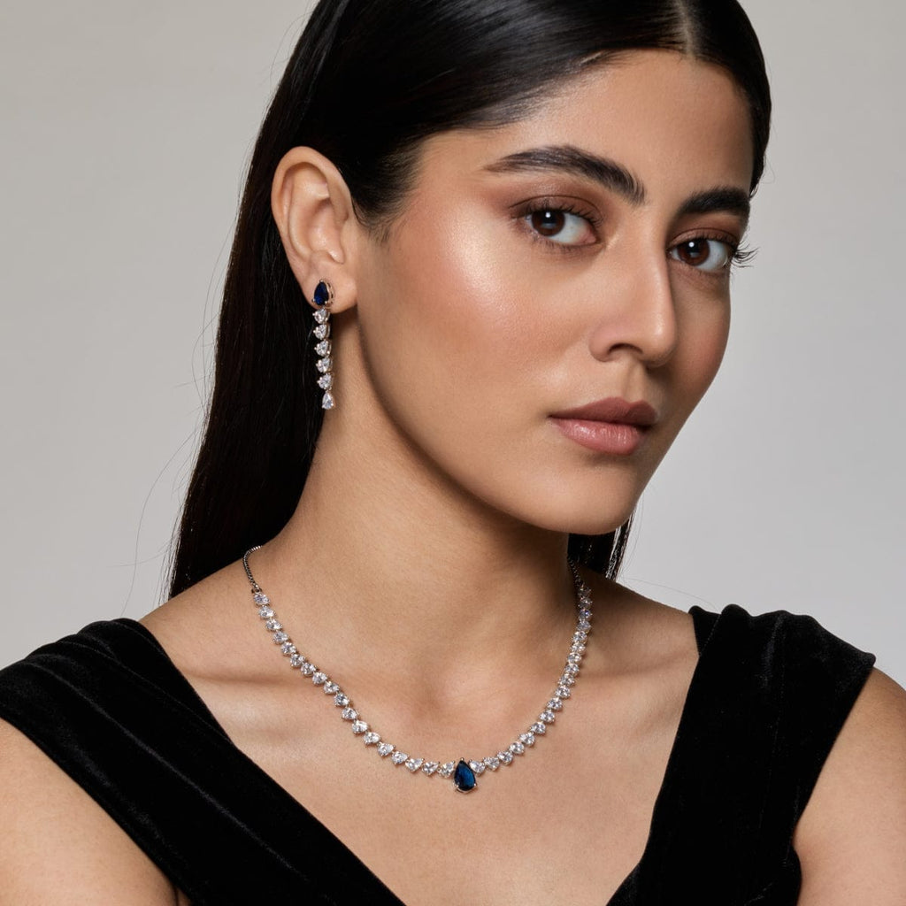 Zircon Necklace Zircon Necklace 190839