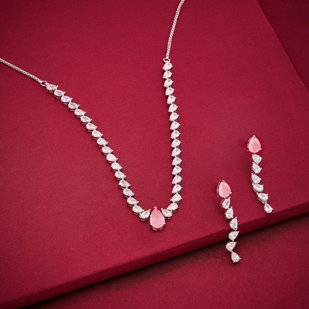 Zircon Necklace Zircon Necklace 190839