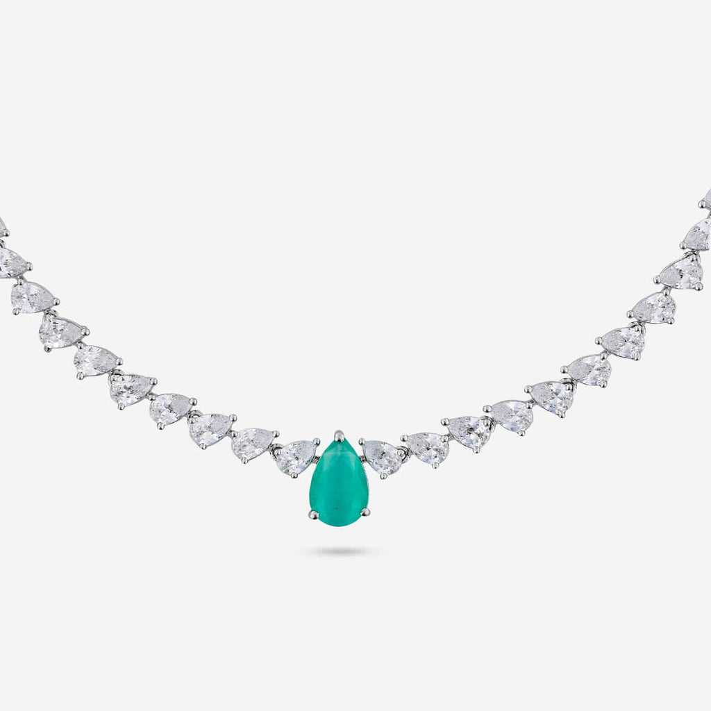 Zircon Necklace Zircon Necklace 190839