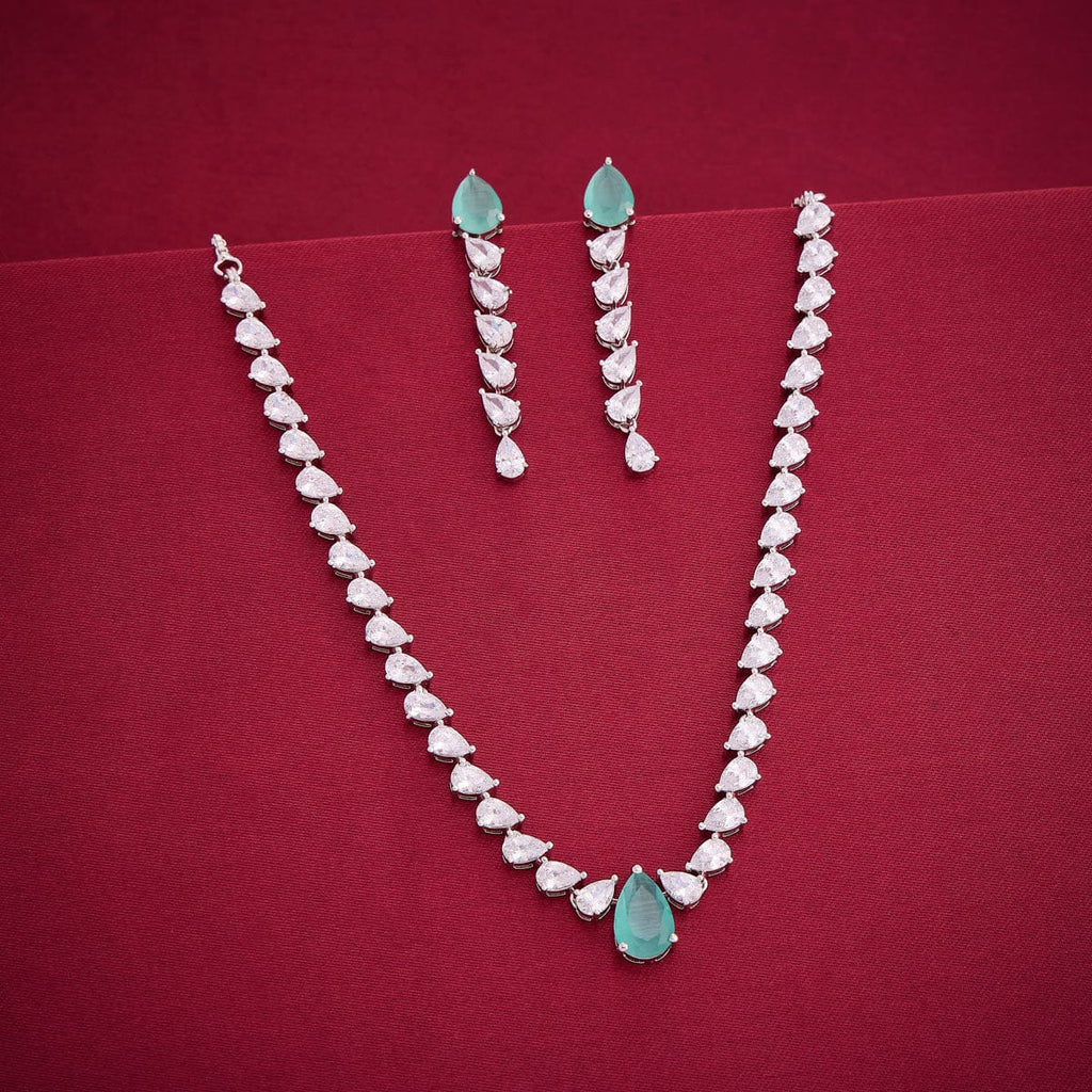 Zircon Necklace Zircon Necklace 190839